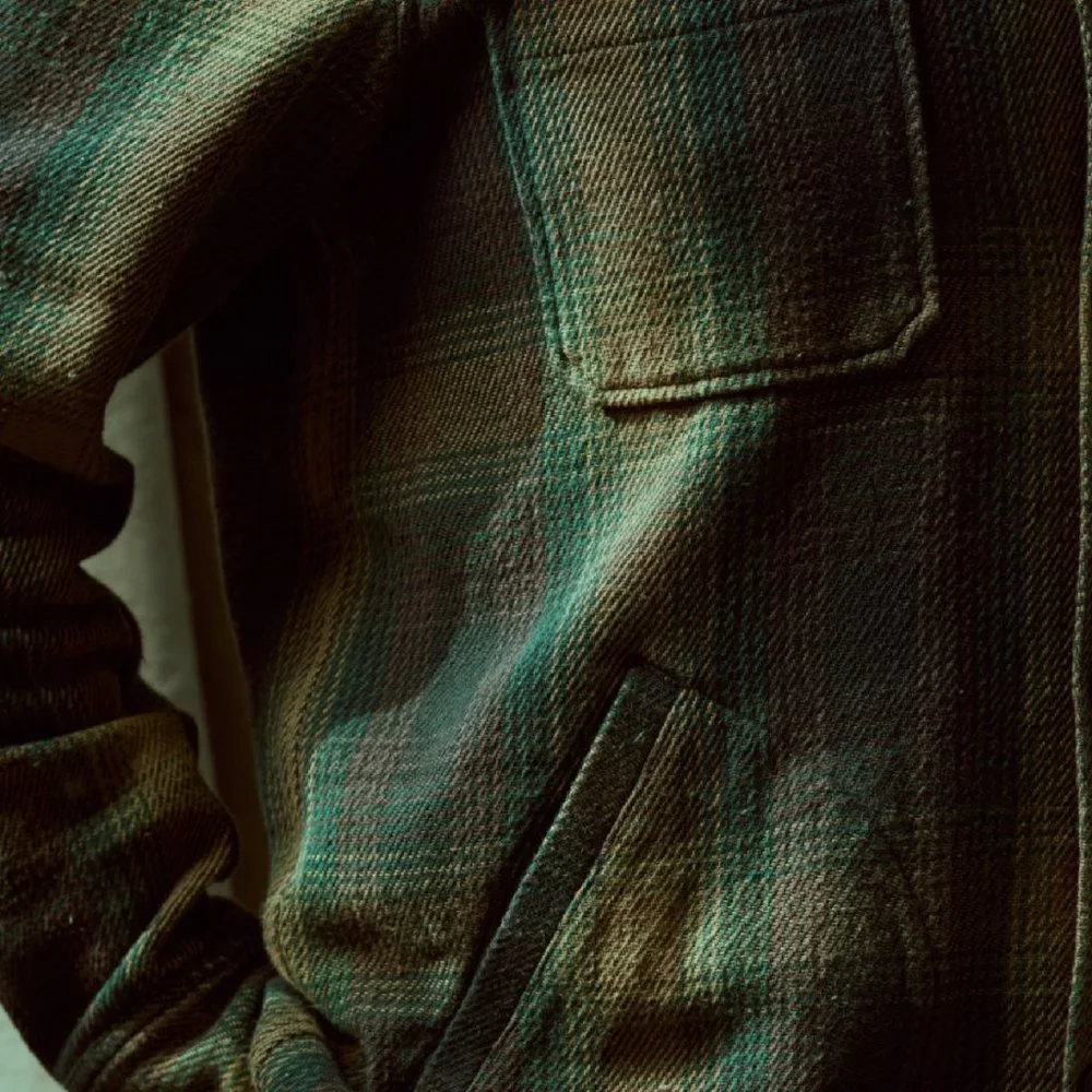 Filson Deer Island Ranch Coat Jacket in Dark Tan Plaid NEW! $245 - Picture 3 of 4